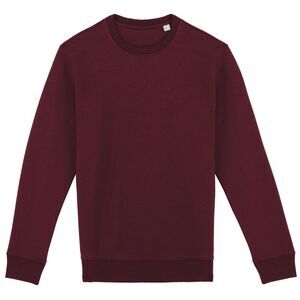 Native Spirit Unisex Adult Crew Neck Sweatshirt / Dark Cherry